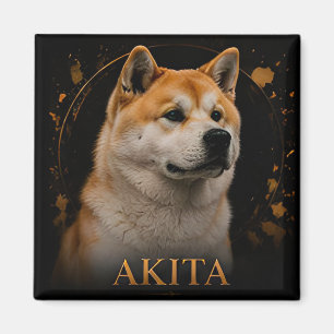 Akita Edle Geist Sammlung Magnet