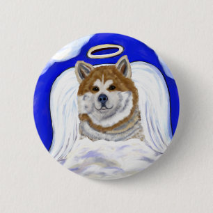 Akita Engel Button