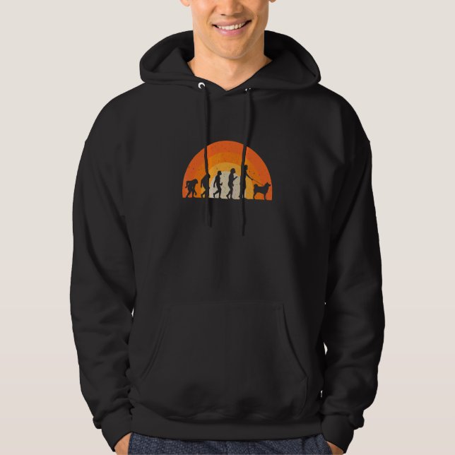 Akita Evolution Sonnenuntergang Hoodie (Vorderseite)