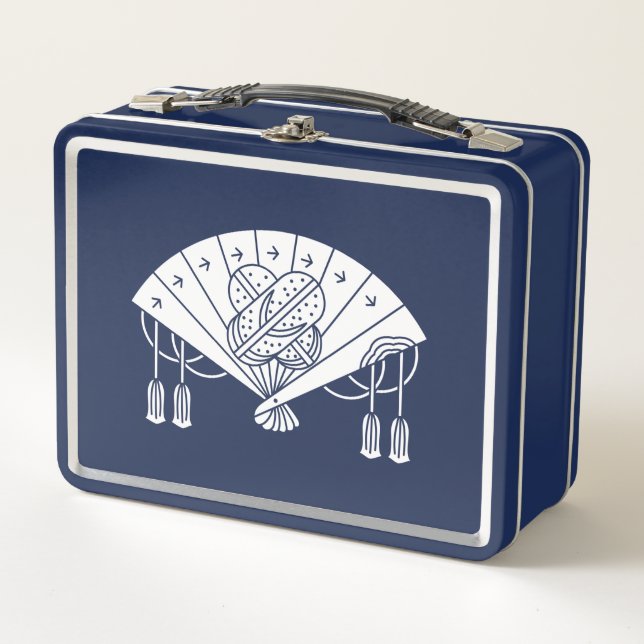 Akita fan metall lunch box (Vorderseite)