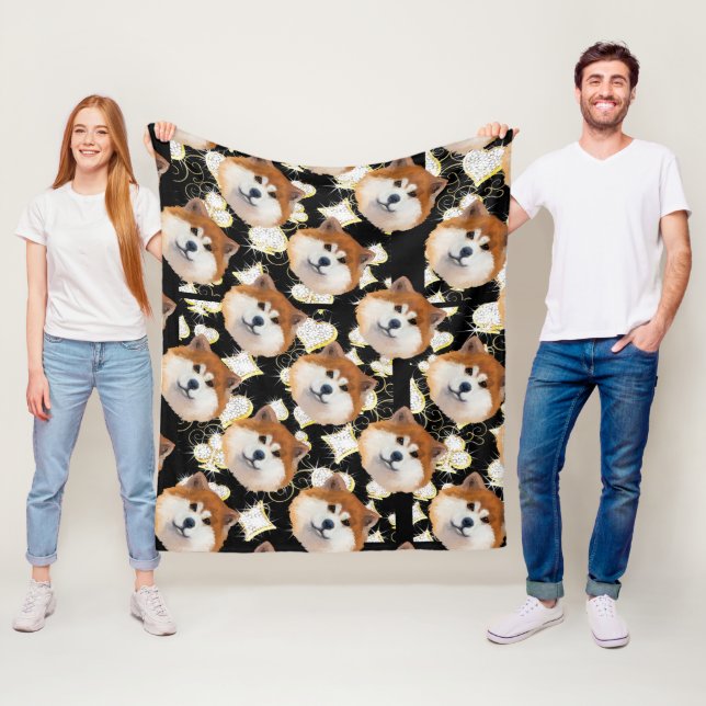 AKITA FLEECEDECKE (Beispiel)