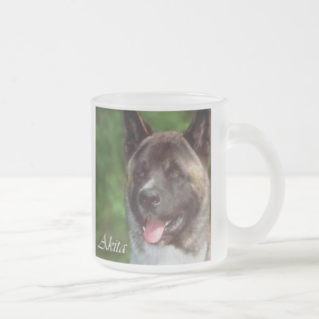 Akita Gaben of Art Mattglastasse (Rechts)