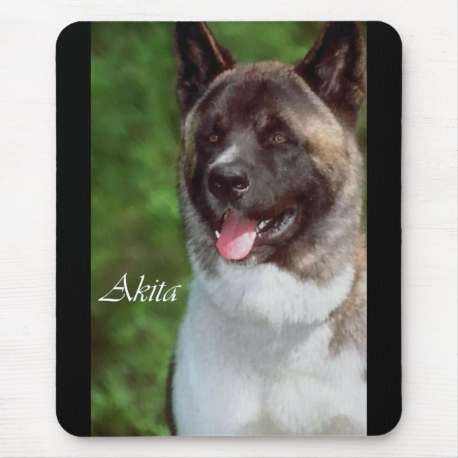 Akita Gaben of Art Mousepad (Vorne)