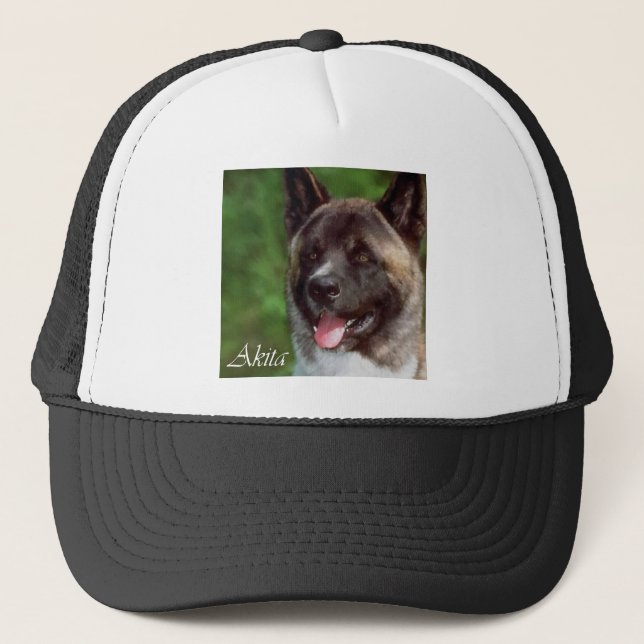 Akita Gaben of Art Truckerkappe (Vorderseite)