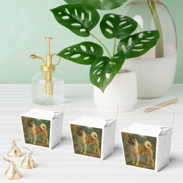 Akita Geschenkschachtel (Zahlreiche)