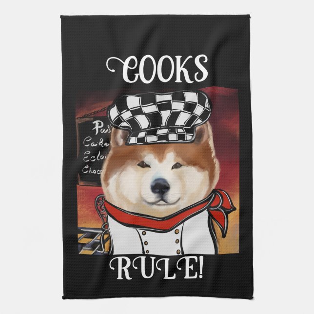 AKITA GESCHIRRTUCH (Vertikal)