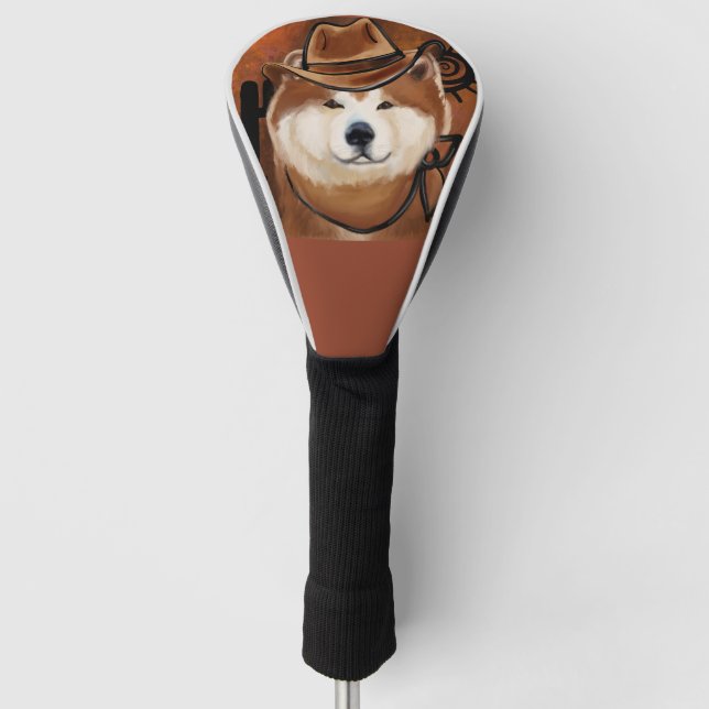 AKITA GOLF HEADCOVER (Vorderseite)