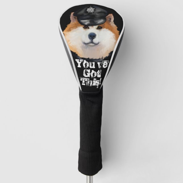 AKITA GOLF HEADCOVER (Vorderseite)