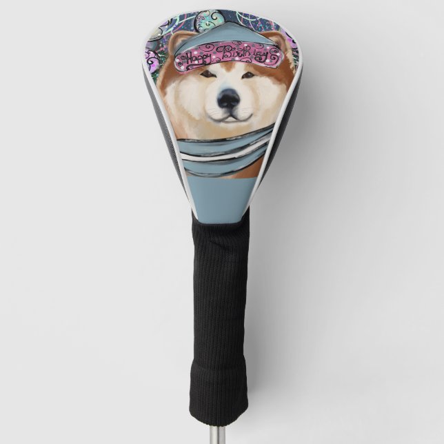 AKITA GOLF HEADCOVER (Vorderseite)