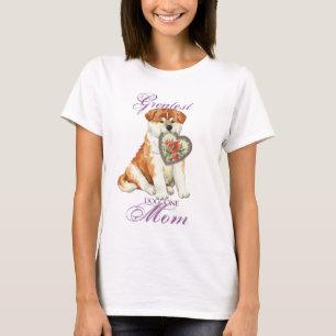 Akita Heart Mama T-Shirt