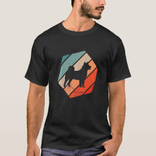 Akita Hexa Retro Vintag Akita Inu Akita Dog Owner T-Shirt