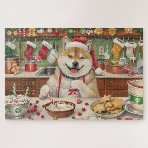 Akita Holiday Backen: Festliches Weihnachten Puzzle