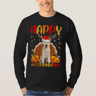 Akita Hund Glücklicher Akita HalloDankeschön T-Shirt