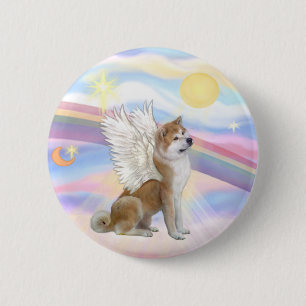 Akita Inu Button
