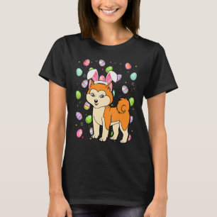 Akita Inu Dog Easter Egg Funny Akita Inu Oaster S T-Shirt