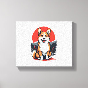 Akita Inu Dog Leinwanddruck