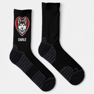 Akita Inu Dog Lover Personalisierter benutzerdefin Socken