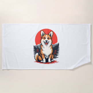Akita Inu Dog Strandtuch