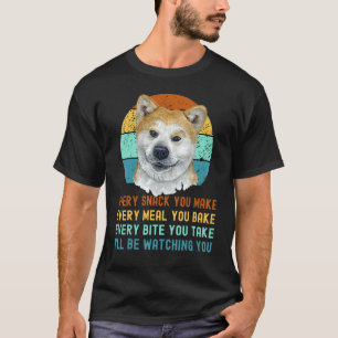 Akita Inu oder Kuma Inu Hund jeden Snack, den Sie T-Shirt