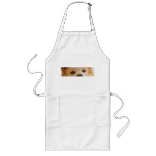 Akita_Inu rote Augen Lange Schürze