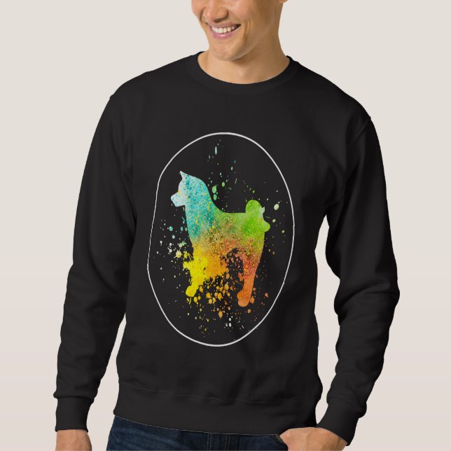 Akita Inu Vintage  1 Sweatshirt (Vorderseite)
