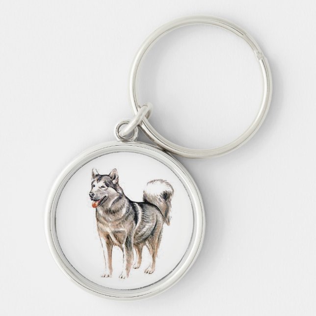 Akita Key Chain Schlüsselanhänger (Vorne)