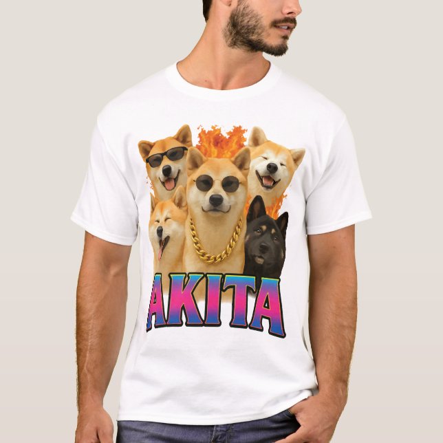 Akita Kopie T-Shirt (Vorderseite)