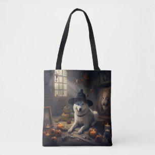 Akita Kürbisse Halloween Gruselig