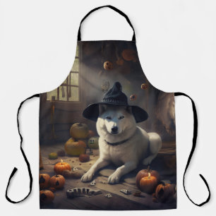 Akita-Kürbisse Halloween Gruselig Schürze