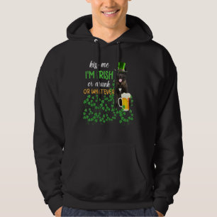 Akita küss mir, ich bin irisch oder Betrunken oder Hoodie