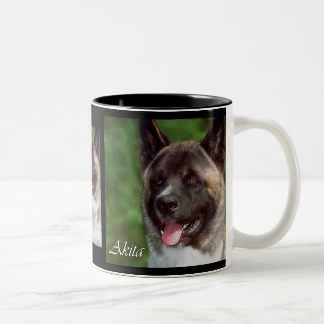 Akita Lovers gibt Tasse (Rechts)