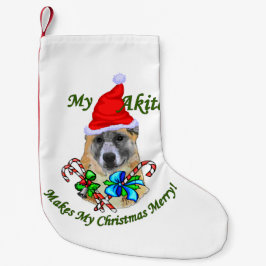 Akita Lovers Weihnachten Kleiner Weihnachtsstrumpf