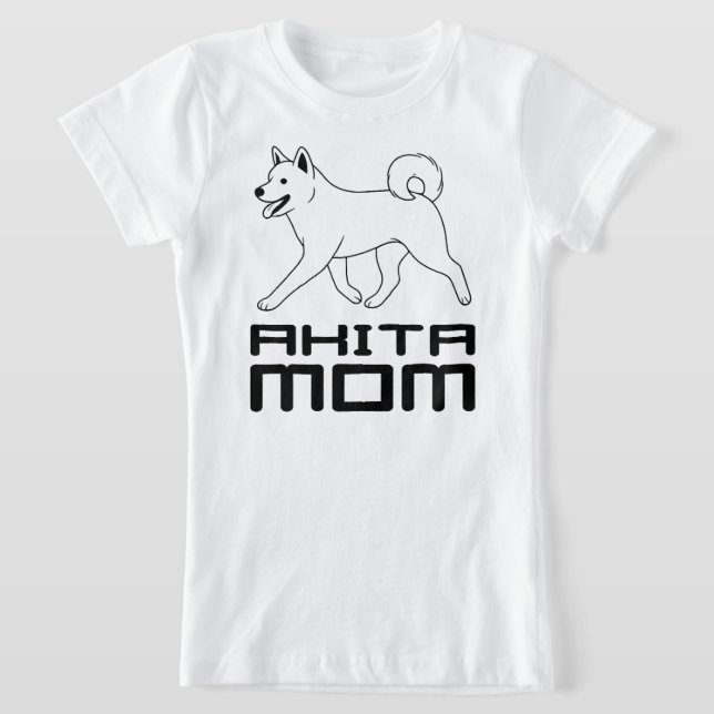 Akita Mom T-Shirt (Ablage )