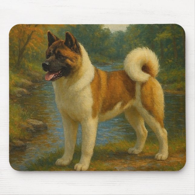 Akita Mousepad (Vorne)