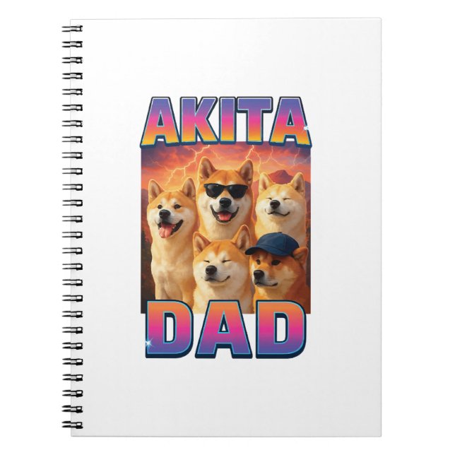 Akita Notizblock (Vorderseite)