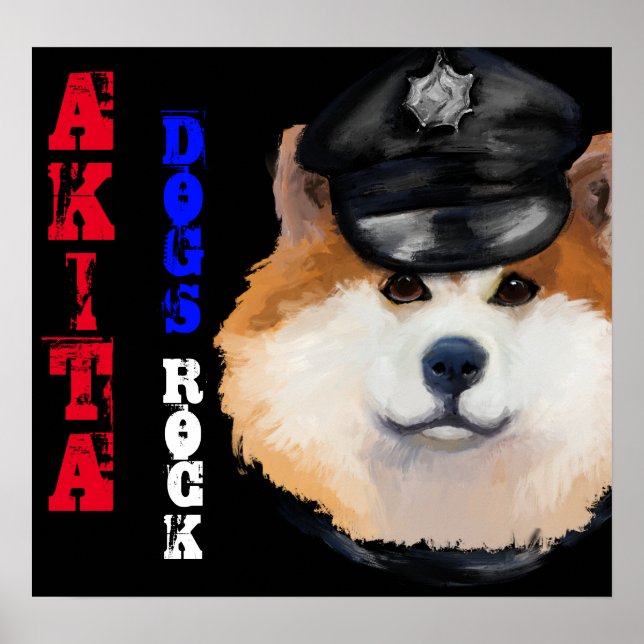 AKITA POSTER (Vorne)
