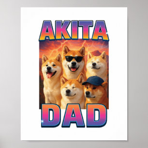 Akita Poster