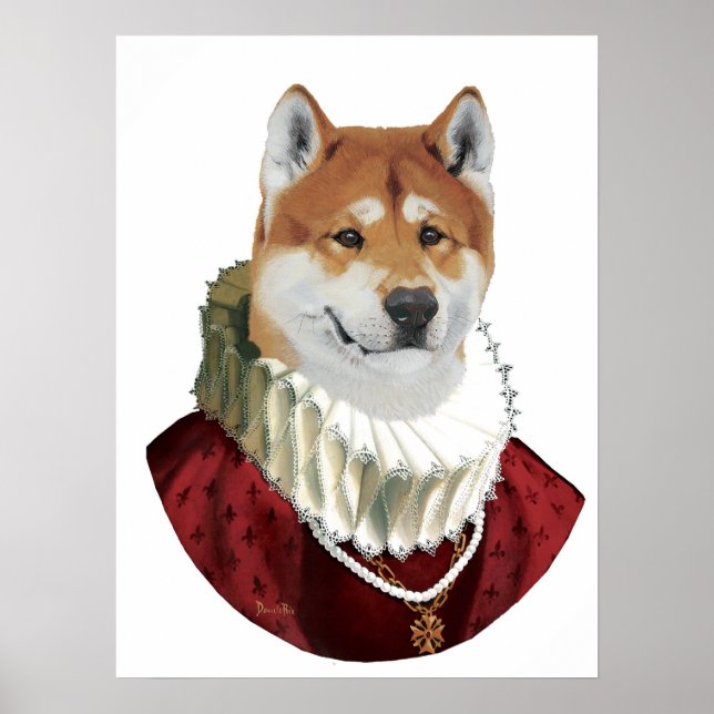 Akita poster (Vorne)