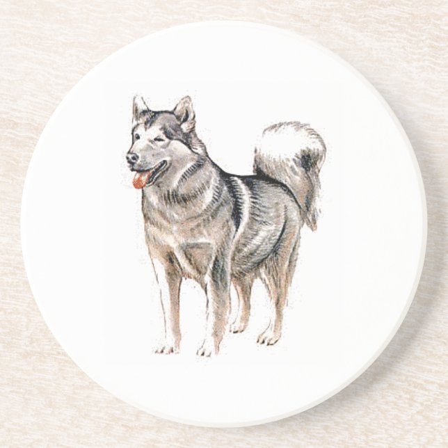 Akita Sandstone Untersetzer (Vorne)