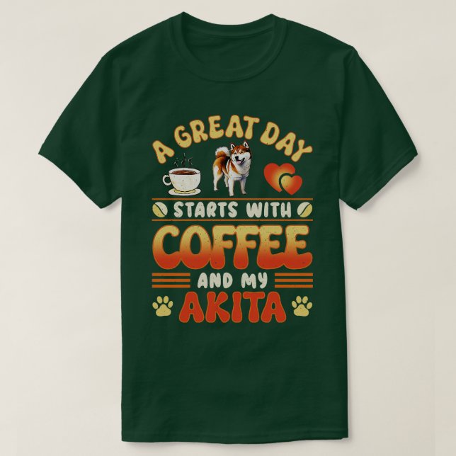 Akita T-Shirt (Design vorne)
