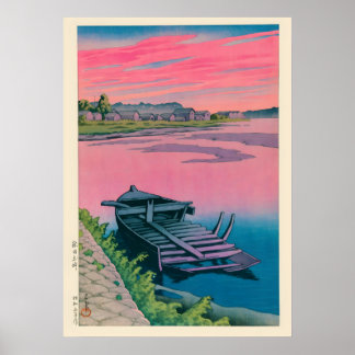Akita Tsuchizaki von Kawase Hasui Poster