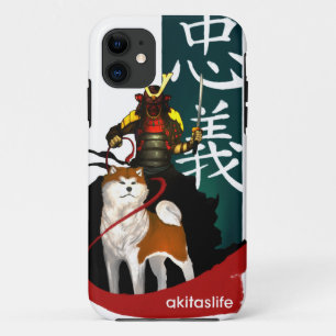 Akita und Samurais Case-Mate iPhone Hülle