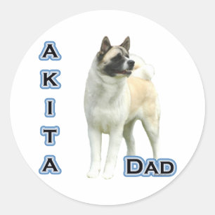 Akita Vater 4 - Aufkleber