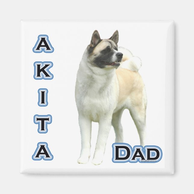 Akita Vater 4 - Magnet (Vorne)