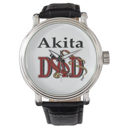 Akita Vater Geschenke Armbanduhr