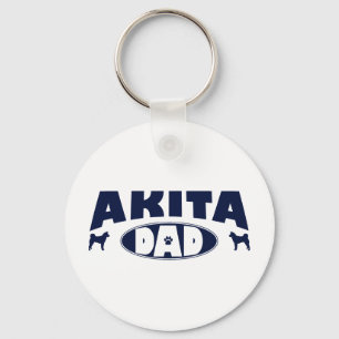 Akita-Vater Schlüsselanhänger