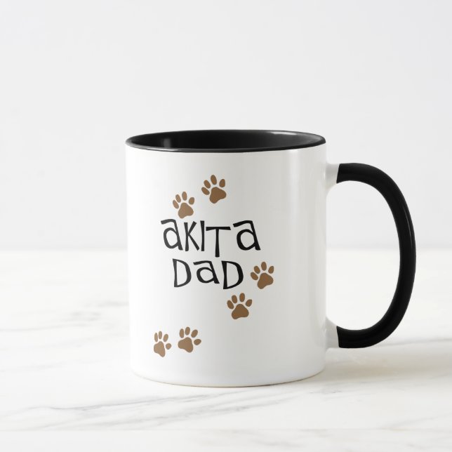 Akita-Vater Tasse (Rechts)
