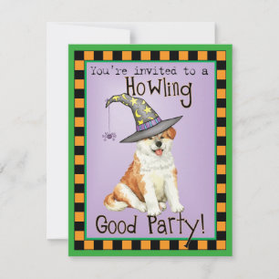 Akita Witch Einladung