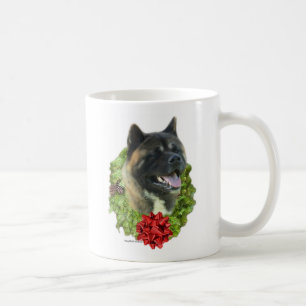 Akita Wreath Tasse