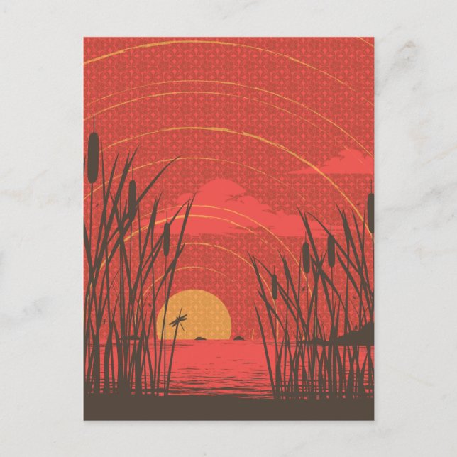 Akitsu Shima Postkarte (Vorderseite)